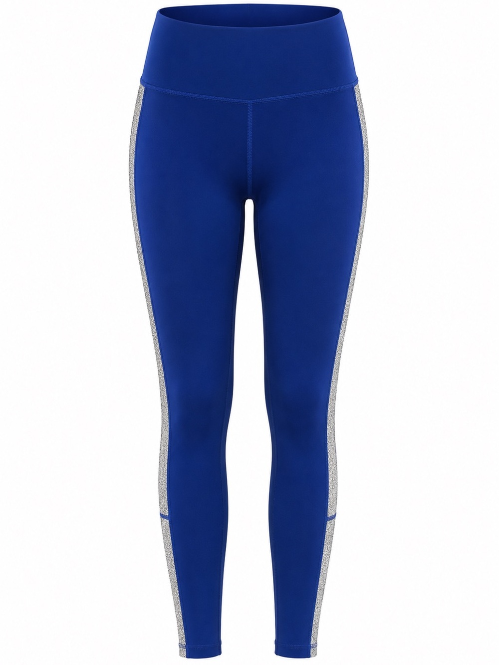 NWT Victoria's Secret Royal Blue Leggings with Silver Side Stripe